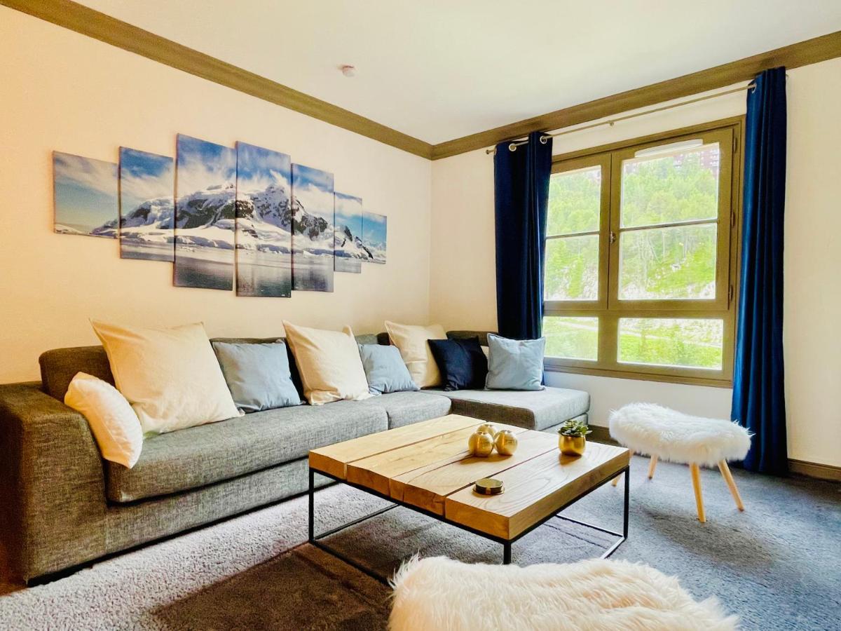 Arc 1950 Appt 6/8 Pers Luxe Manoir Savoie - Ski In Ski Out Les Arcs  المظهر الخارجي الصورة