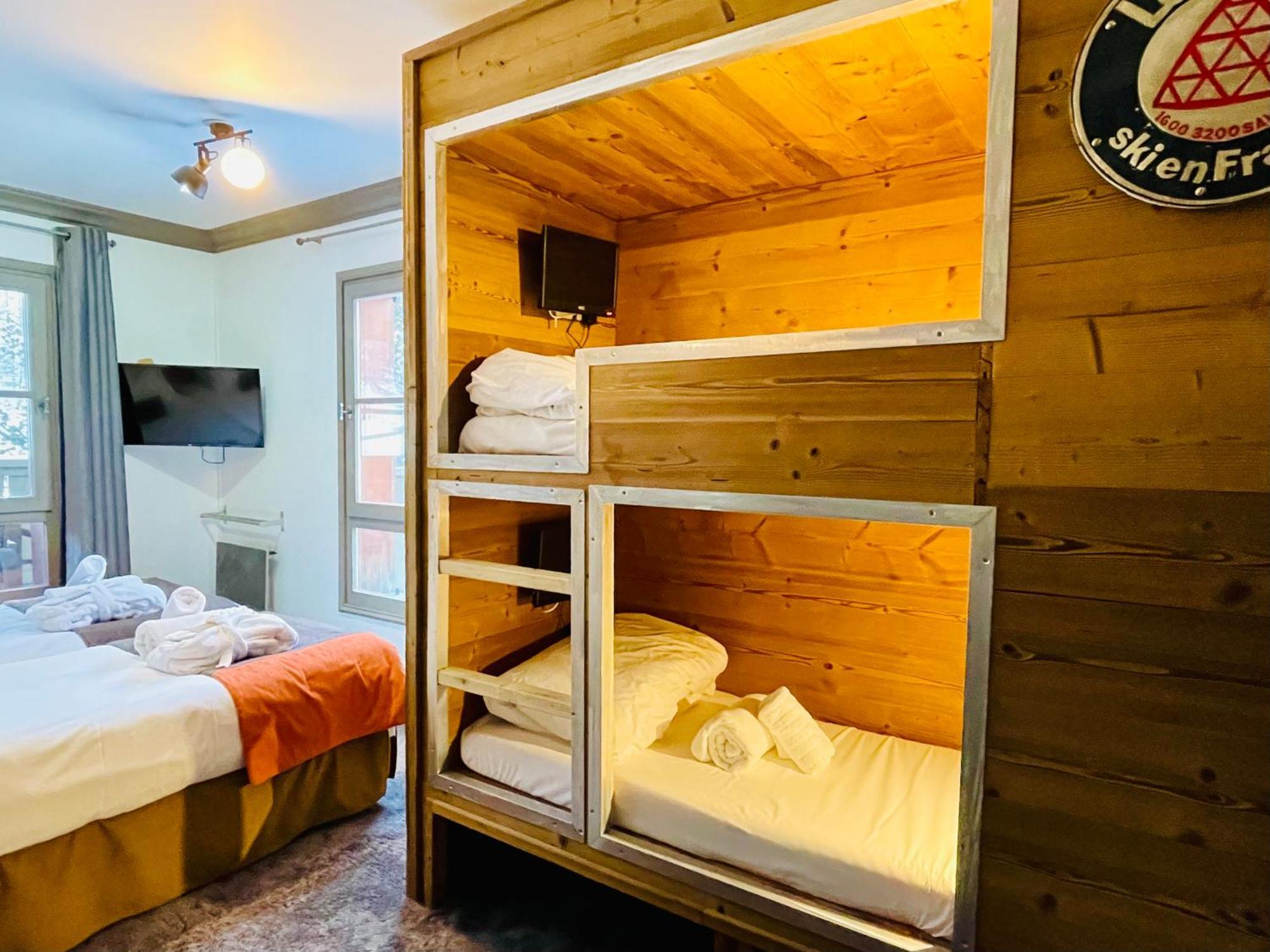 Arc 1950 Appt 6/8 Pers Luxe Manoir Savoie - Ski In Ski Out Les Arcs  المظهر الخارجي الصورة