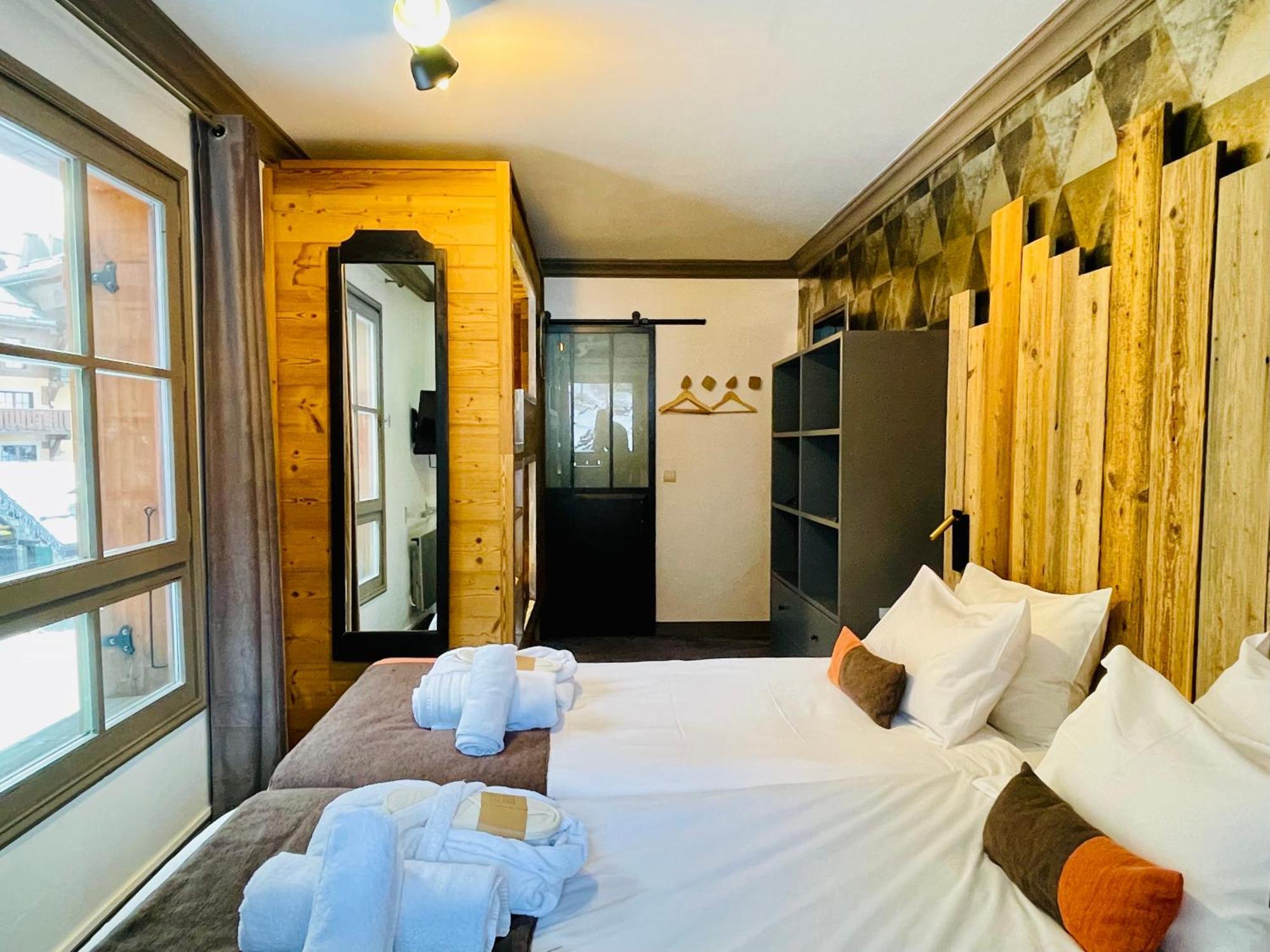 Arc 1950 Appt 6/8 Pers Luxe Manoir Savoie - Ski In Ski Out Les Arcs  المظهر الخارجي الصورة