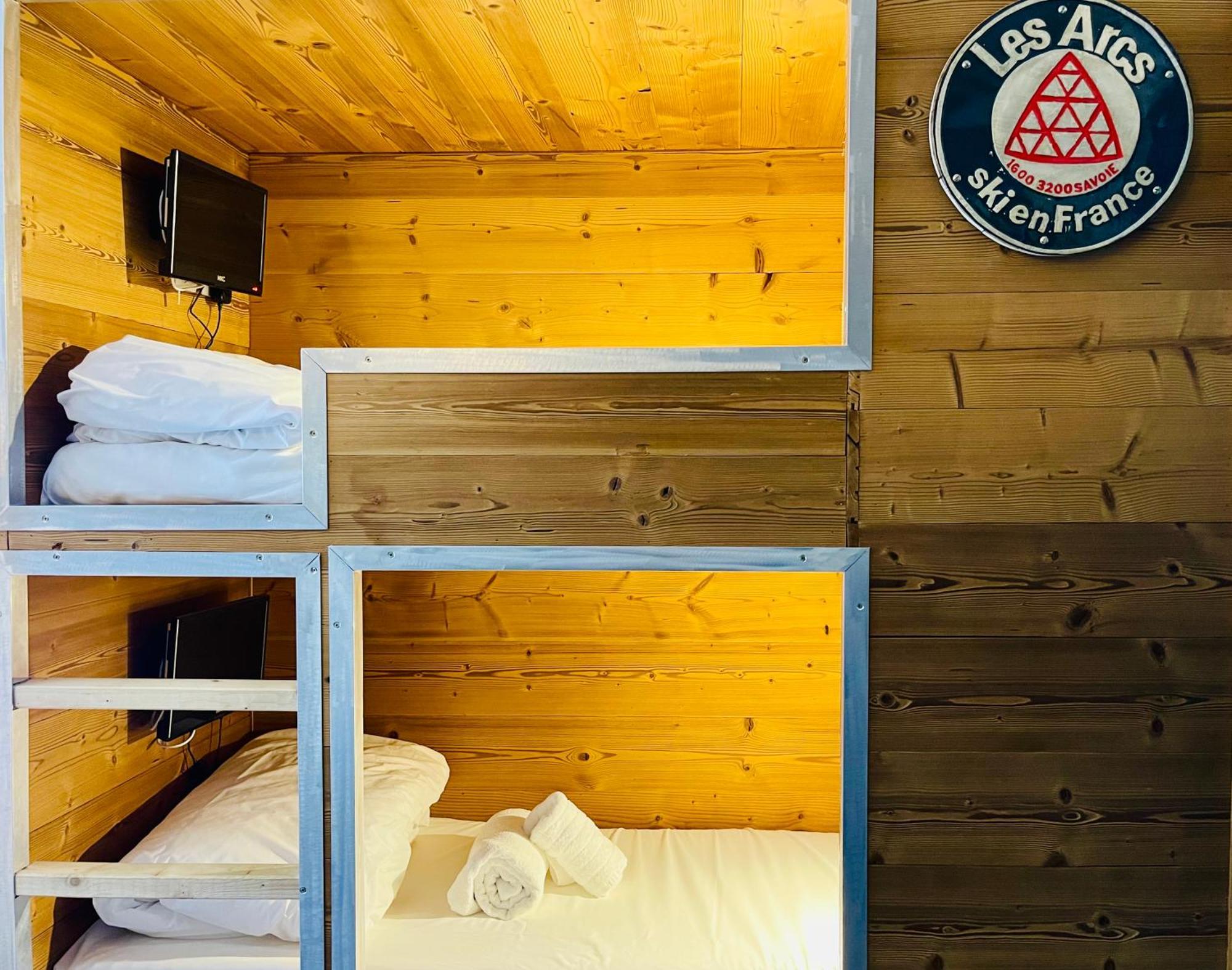 Arc 1950 Appt 6/8 Pers Luxe Manoir Savoie - Ski In Ski Out Les Arcs  المظهر الخارجي الصورة