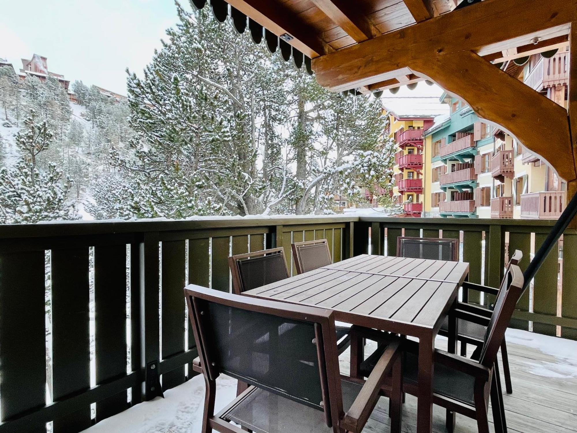 Arc 1950 Appt 6/8 Pers Luxe Manoir Savoie - Ski In Ski Out Les Arcs  المظهر الخارجي الصورة